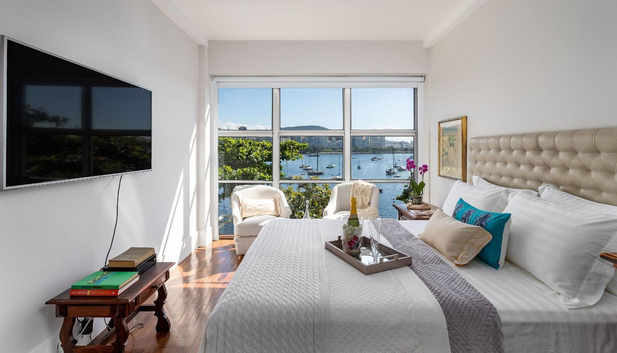 ריו דה ז'ניירו Apartamento Vista Mar E Vista Pao De Acucar מראה חיצוני תמונה