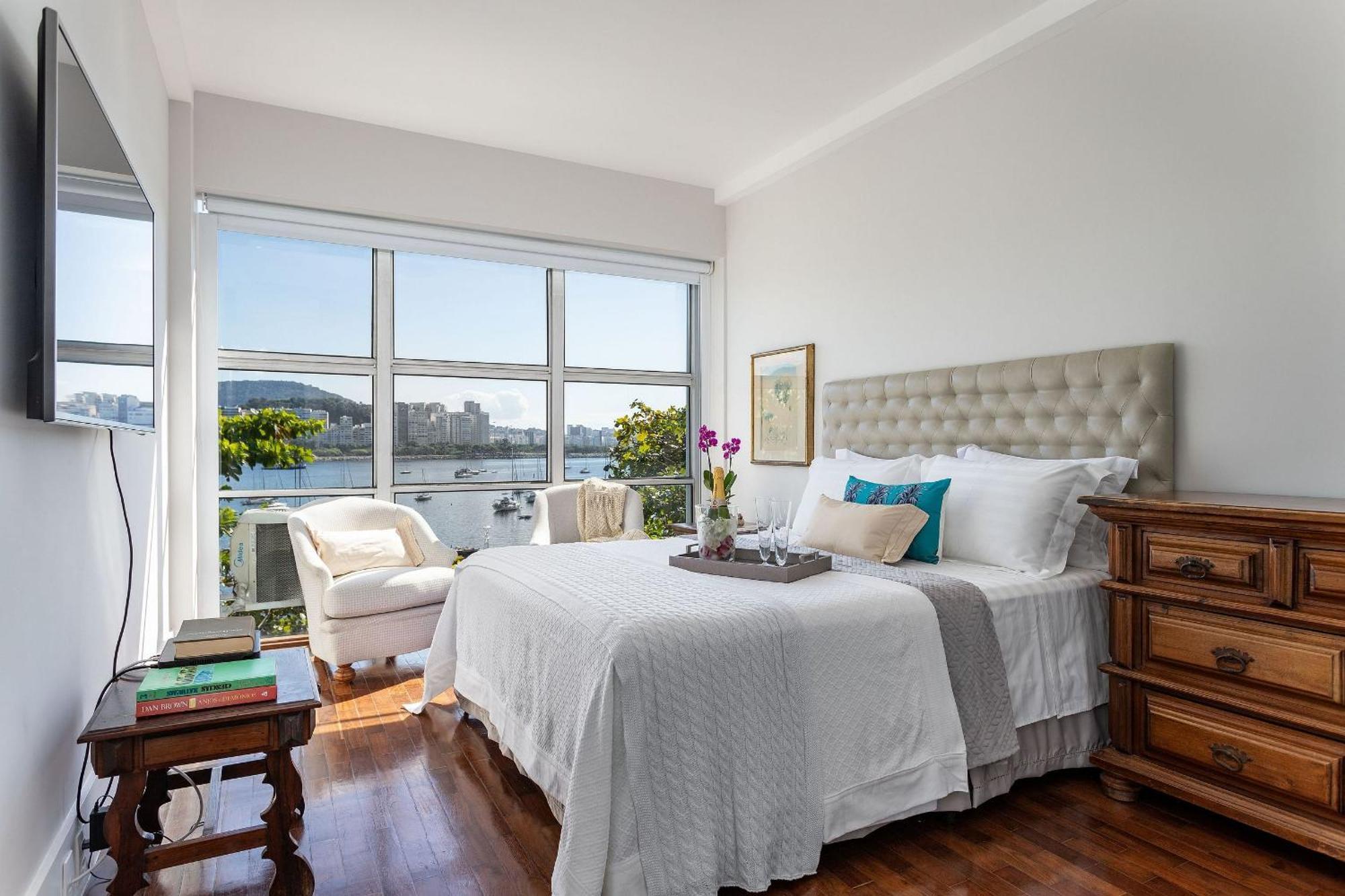 ריו דה ז'ניירו Apartamento Vista Mar E Vista Pao De Acucar מראה חיצוני תמונה